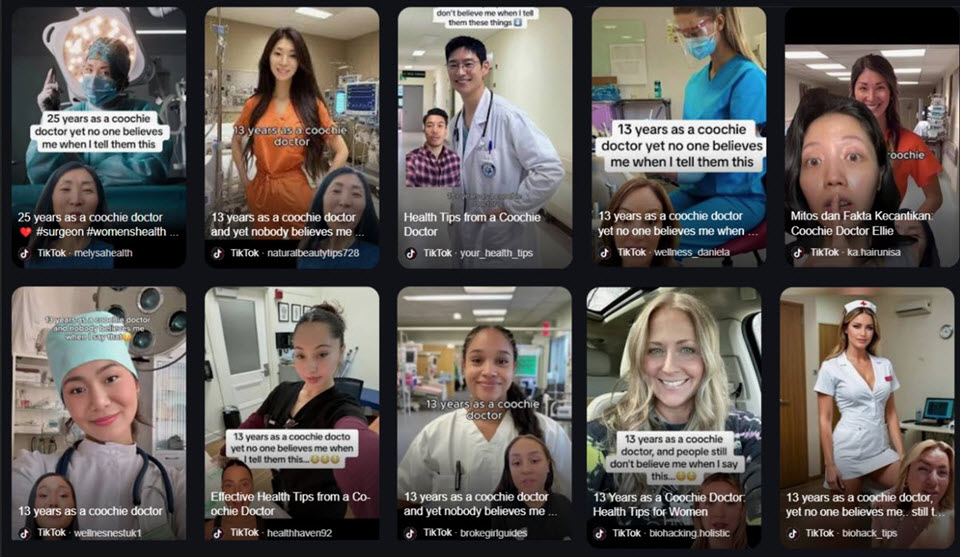 misinformation-medicina-deepfakes - antivirus.com.tr by ESET TikTok