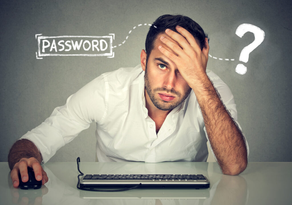 DesperateYoungManTryingToLogIntoHisComputerForgot - antivirus.com.tr by ESET Günümüzde çevrimiçi hesaplar ve kişisel verilerimiz her zamankinden daha fazla risk altında ve parola güvenliği çok daha önemli.