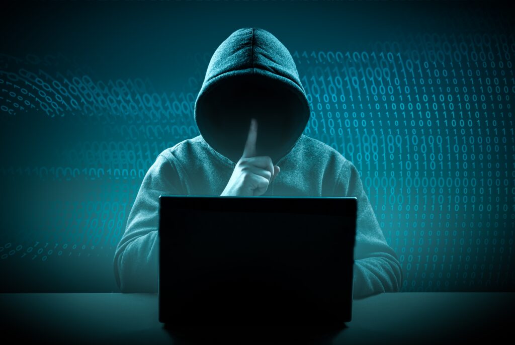 FacelessHoodedHackerShowingSilenceGestureHackerAttackDangerousHooded - antivirus.com.tr by ESET Her geçen yıl katlanan rakamlarla dijital dünyayı zorlayan siber tehditler ve yapay zekâ kullanımıyla birlikte hayatımıza giren yeni trendler