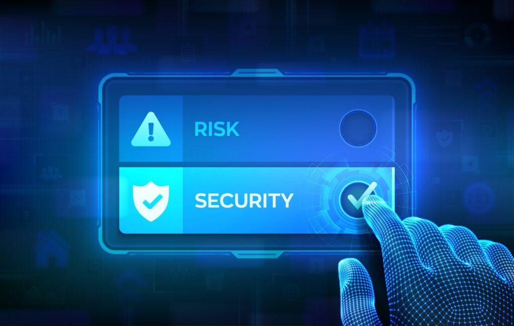 RiskOrSecurityMakingDecisionRiskManagementBusinessConceptWork - antivirus.com.tr by ESET Üretim sektöründe siber güvenlik artık bir teknoloji sorunu değil, üretim hatlarını durdurabilen, tedarik zincirlerini tıkayabilen bir iş riski.