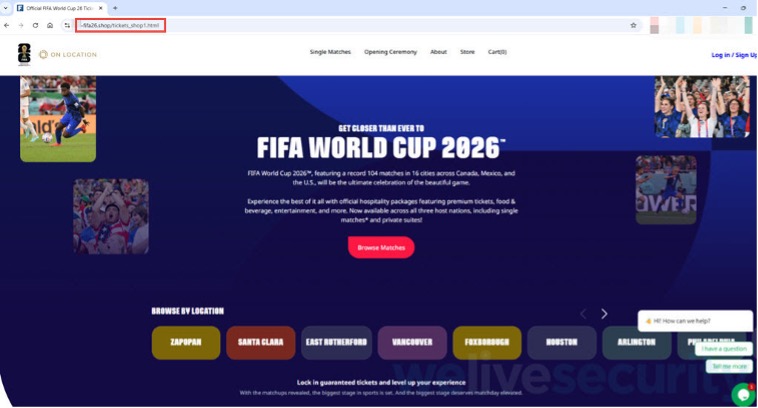 Picture2 - antivirus.com.tr by ESET Para ve kişisel verileri çalmak için resmî bilet ve ürün satışlarını taklit eden sahte FIFA Dünya Kupası temalı web sitelerine dikkat edin
