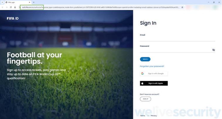 Picture5 - antivirus.com.tr by ESET Para ve kişisel verileri çalmak için resmî bilet ve ürün satışlarını taklit eden sahte FIFA Dünya Kupası temalı web sitelerine dikkat edin