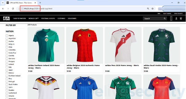 Picture7 - antivirus.com.tr by ESET Para ve kişisel verileri çalmak için resmî bilet ve ürün satışlarını taklit eden sahte FIFA Dünya Kupası temalı web sitelerine dikkat edin