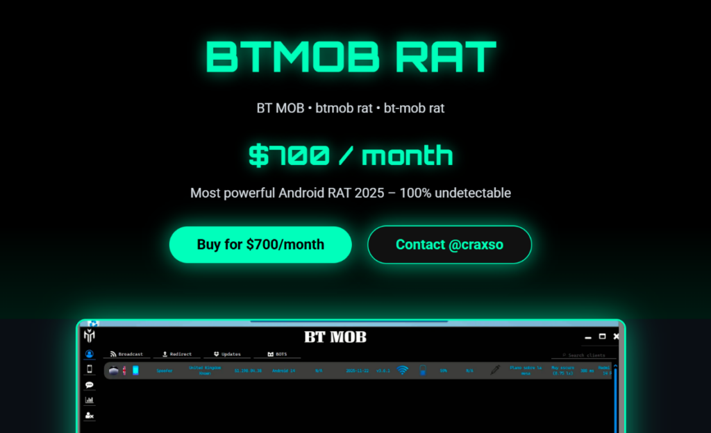 BTMOB bu kötü amaçlı yazılımı, uzaktan erişim yeteneklerini hazır kampanya araçlarıyla birleştirerek cihazın tamamen ele geçirilmesindeki engelleri azaltıyor