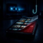 IPTV APK ile gelen sahte TV uygulaması ekranının altından çıkan banka PIN ekranı